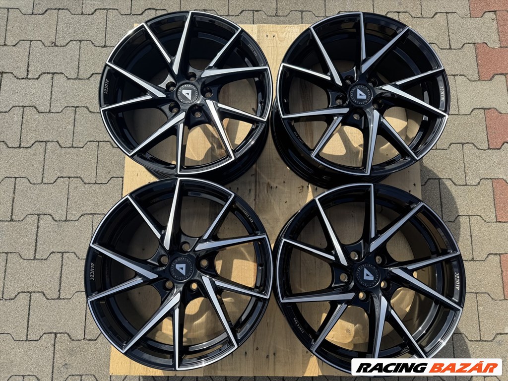R18 5x114,3 (70,1) ALUTEC ADX.01 8.5J ET47 Diamant-Schwarz Frontpoliert új alufelnik felnik 7. kép