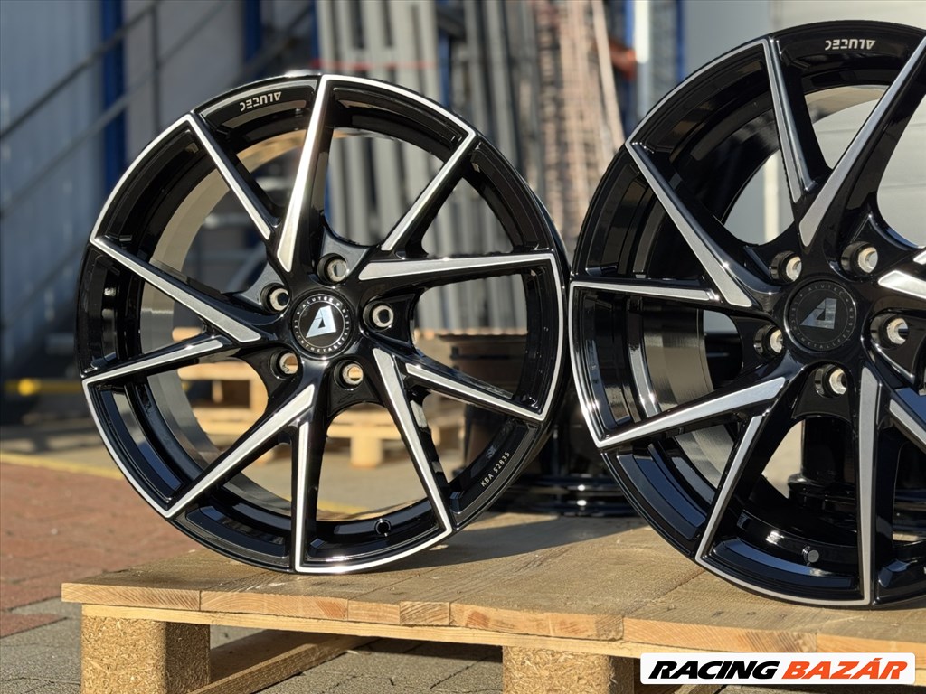 R18 5x114,3 (70,1) ALUTEC ADX.01 8.5J ET47 Diamant-Schwarz Frontpoliert új alufelnik felnik 9. kép