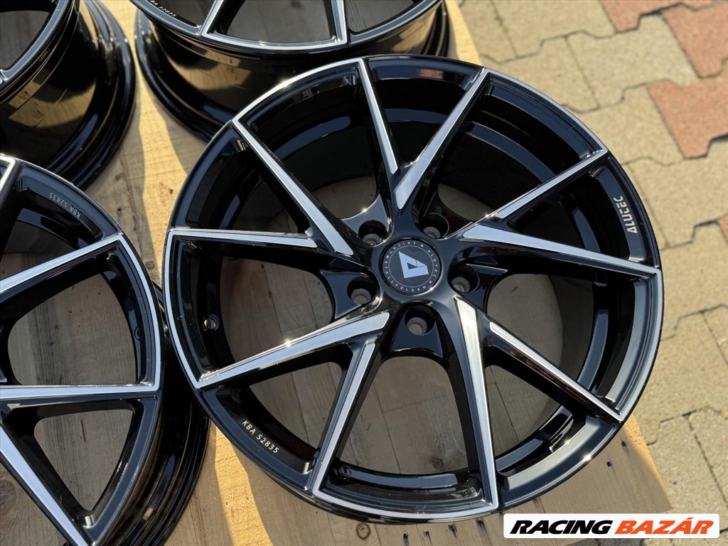 R18 5x114,3 (70,1) ALUTEC ADX.01 8.5J ET47 Diamant-Schwarz Frontpoliert új alufelnik felnik 11. kép