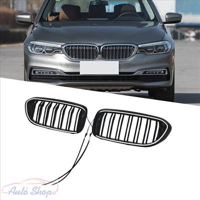 BMW G30/G31 LEDES Fényes Fekete Hűtőrács M-Performance Led Design M-Power 2016-2020