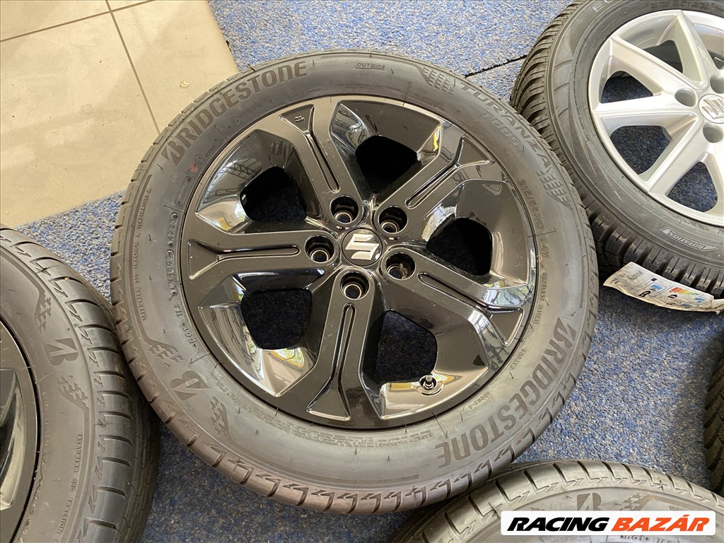 (3590) Suzuki 17 gyári alufelni felni 5x114,3, 215/55 gumi, Vitara SX4 8. kép