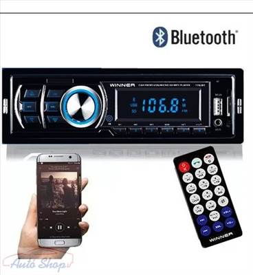 RAD46 AUTÓRÁDIÓ BT/MP3/USB/MICROSD/AUX 4X50W,TÁVIRÁNYÍTÓ 1782BT