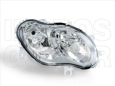 Smart ForTwo 1997-2007 - Fényszóró H7/H1 jobb, 03-tól (motorral) DEPO