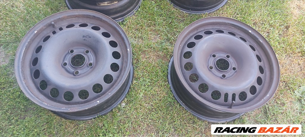  5x105 lyukosztású 6,5JJ 16" használt (gyári felni) lemezfelni 2. kép