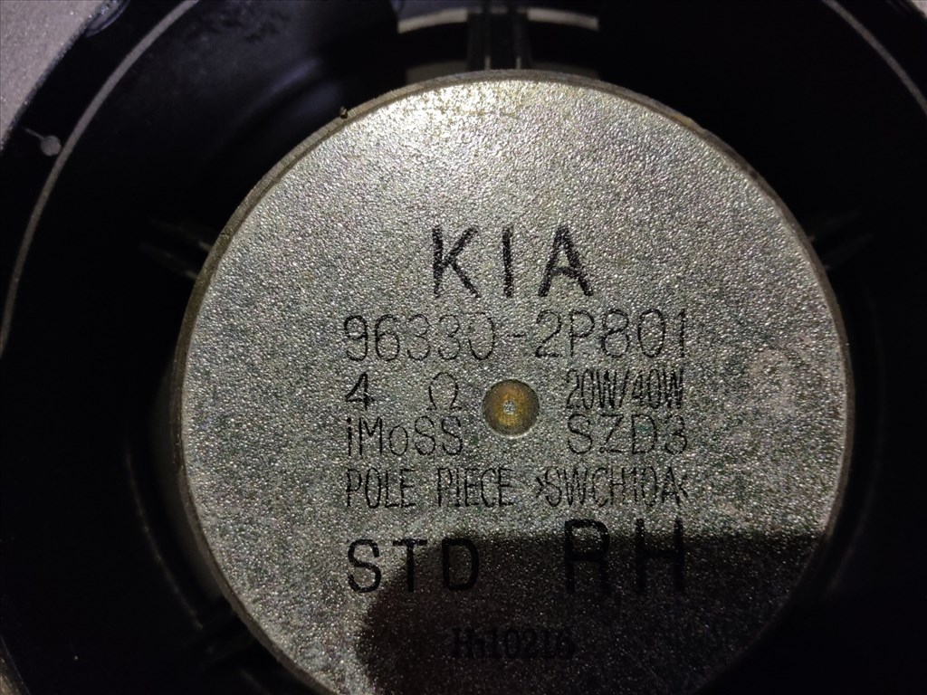 Kia Sorento 2009-2015 hátsó Hangszóró 96330-2P801 4. kép