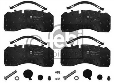 FEBI BILSTEIN 16563 - fékbetét IVECO MAN MERCEDES-BENZ