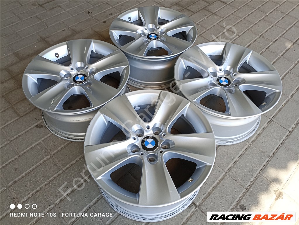 5x120 17" BMW Style 327 használt alufelni garnitúra (3) 2. kép