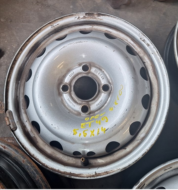  14" OPEL lemezfelni 1. kép