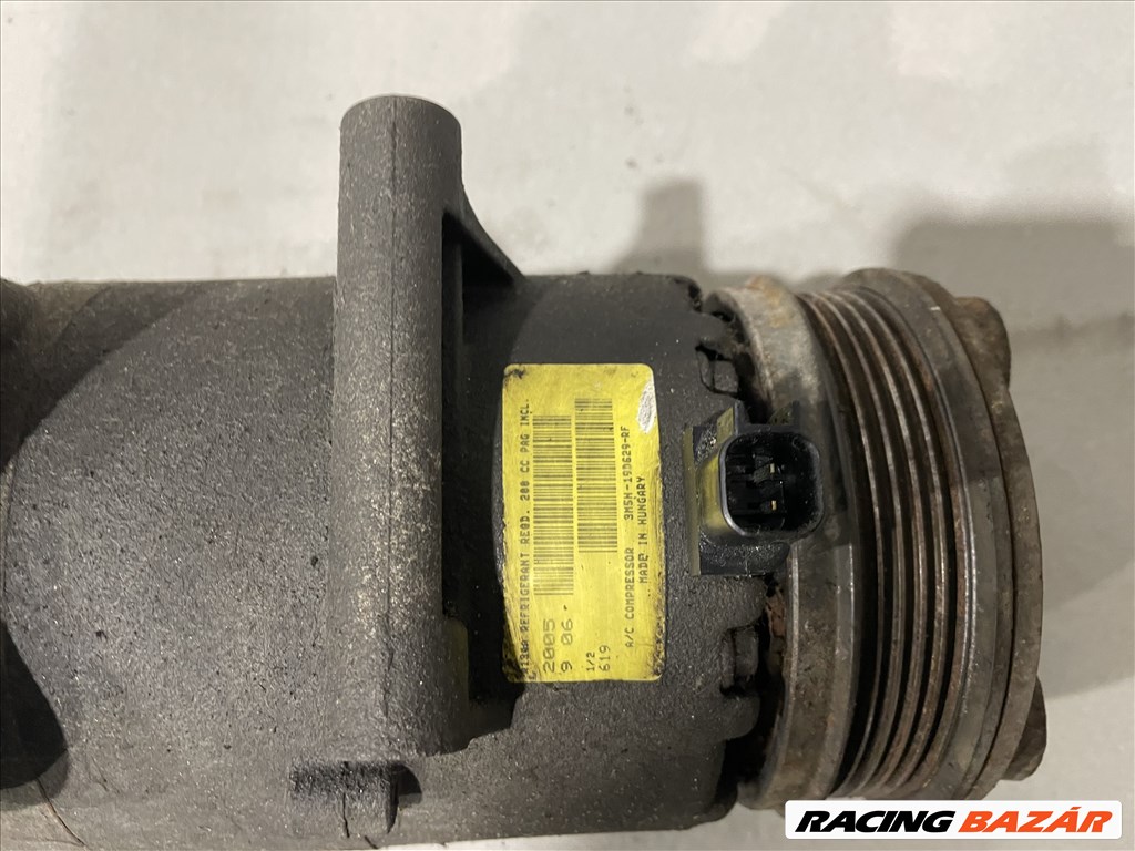 Ford Focus Mk2-2.5 C-Max 1.8-2.0B klímakompresszor 3m5h19d629bf 2014584 5. kép