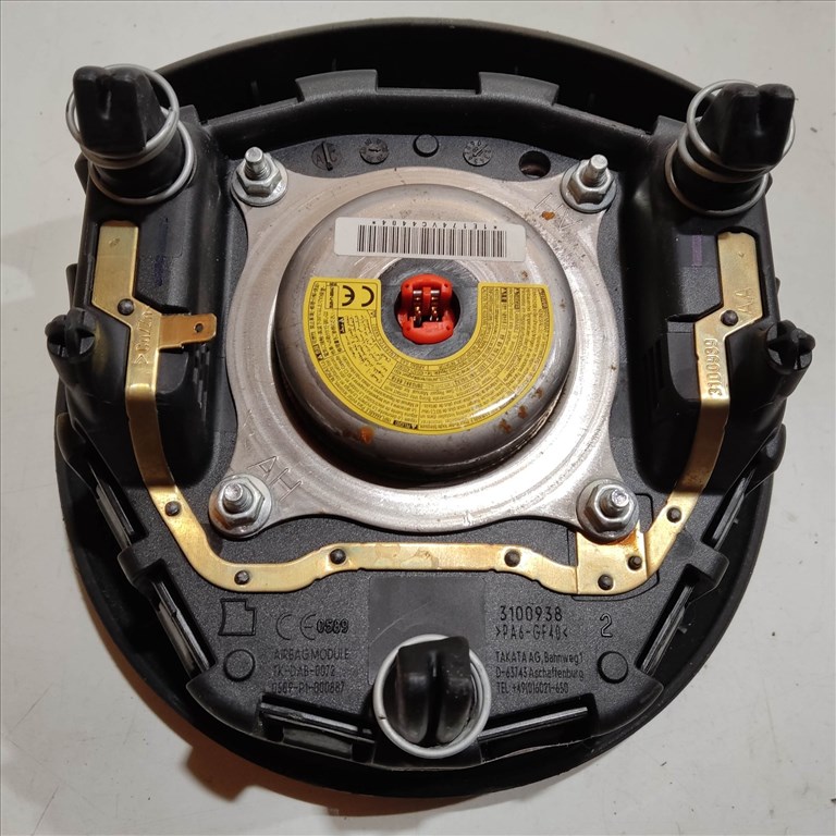 200503 Toyota Yaris III. 2010-2014 kormány légzsák 450190D42 4. kép