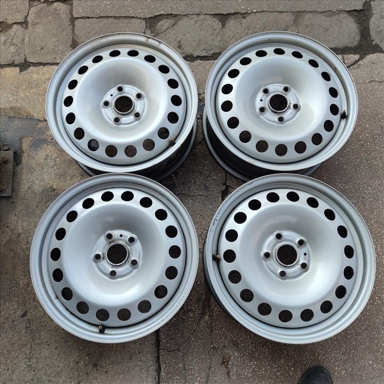 5x112 17 Gyári Volkswagen Caddy lemezfelni 78000ft a 4db/45/ 3. kép