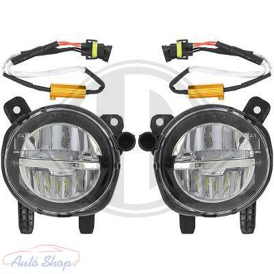  BMW 1 sorozat F20, F21, 2 sorozat F45, F23, F22, F46, 3 sorozat F30, F35, F80, F34, F31, 4 sorozat F33, F83, F32, F82, F36 LED Ködlámpa szett ködlámpák Lámpa alkatrész 