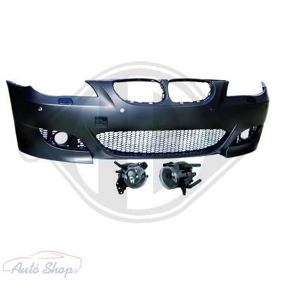 BMW E60 , E61 limuzin , touring m5 első lökhárító csomag szett 24 mm pdc  1. kép