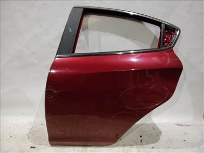 166766 Alfa Romeo Giulietta 2010-2020 bordó színű bal hátsó ajtó, a képen látható sérüléssel 50509299