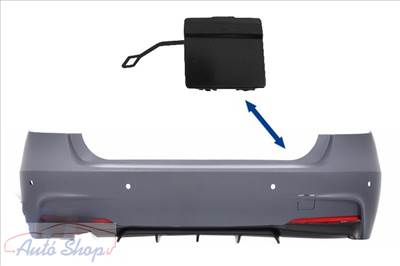 BMW F30, F31 M3 / M-Tech Design Hátsó Lökhárító Vonószem Takaró Évj.: 2011 - 2018