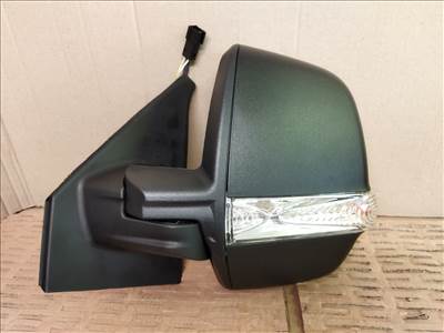 Fiat Doblo 2009- utángyártott új, bal oldali visszapillantó tükör 6 vezetékes, osztott tükrös  735497890