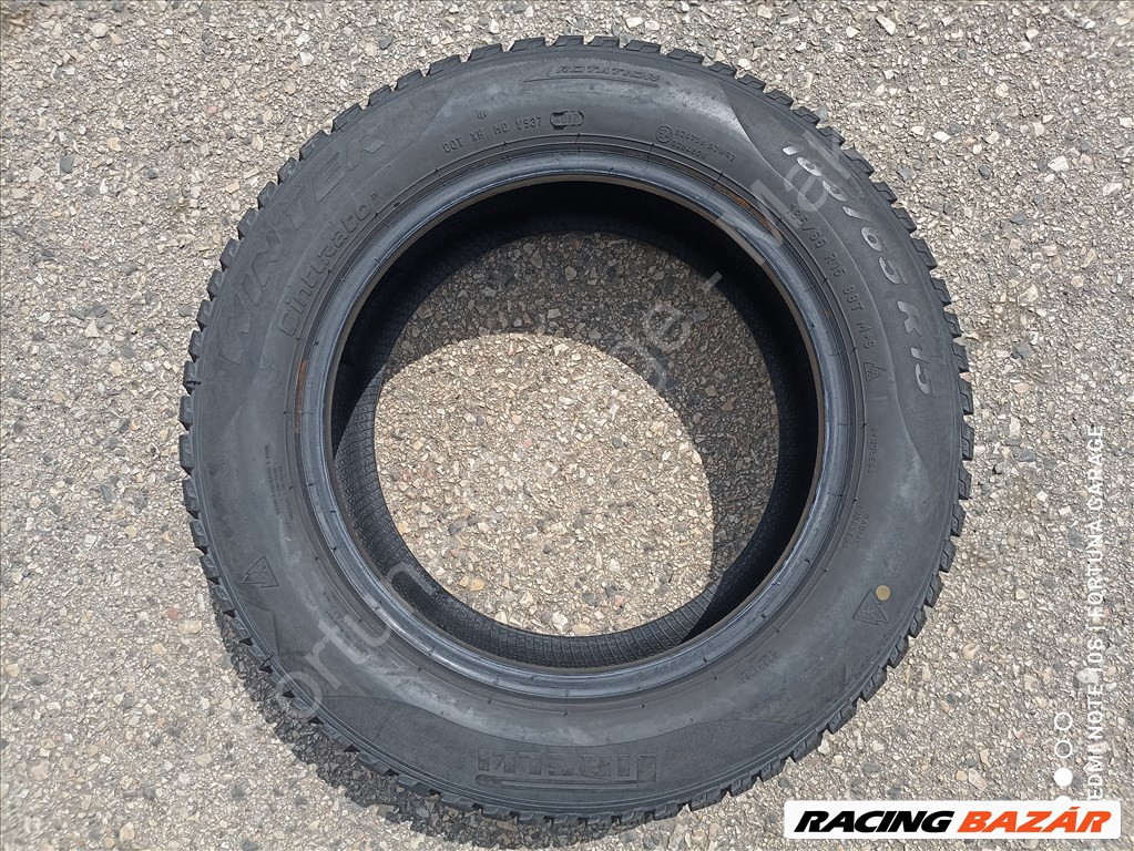 185/65 R15" Pirelli újszerű téli garnitúra 3. kép