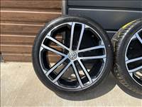 18” 5x112 VW “Nogaro” Golf GTI gyári alufelni szett nyárigumikkal!