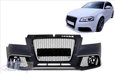 Audi A3 8P Facelift, RS Style RS3 Design, Első Lökhárító Évj.: 2009 - 2013