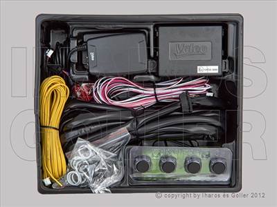 Volvo S40 2000-2004 (S40/V40)  - Tolatóradar univ.(új típusú) 4 szenzorral VALEO