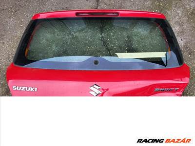 Suzuki Swift V hátsó szélvédő üveg pótféklámpa ablaktörlő zárszerkezet