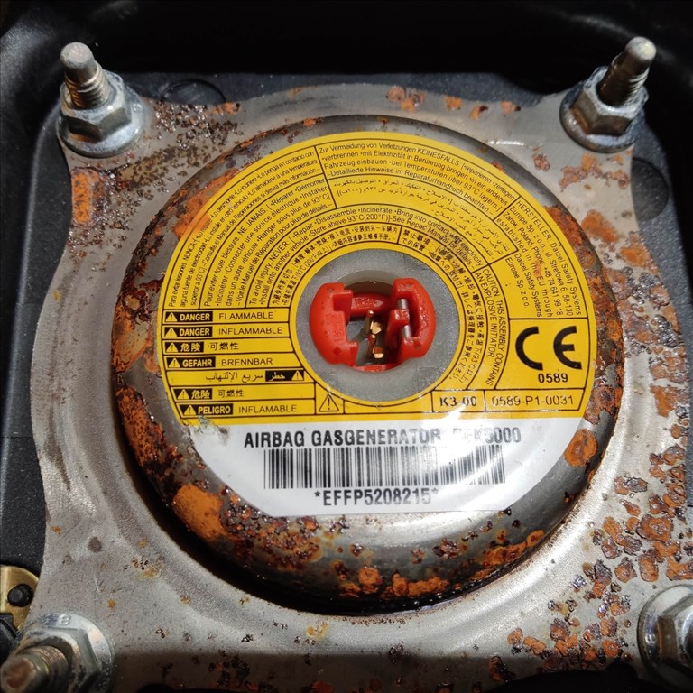 200502 Toyota Yaris II. 2006-2011 Kormánylégzsák 30531449 4. kép