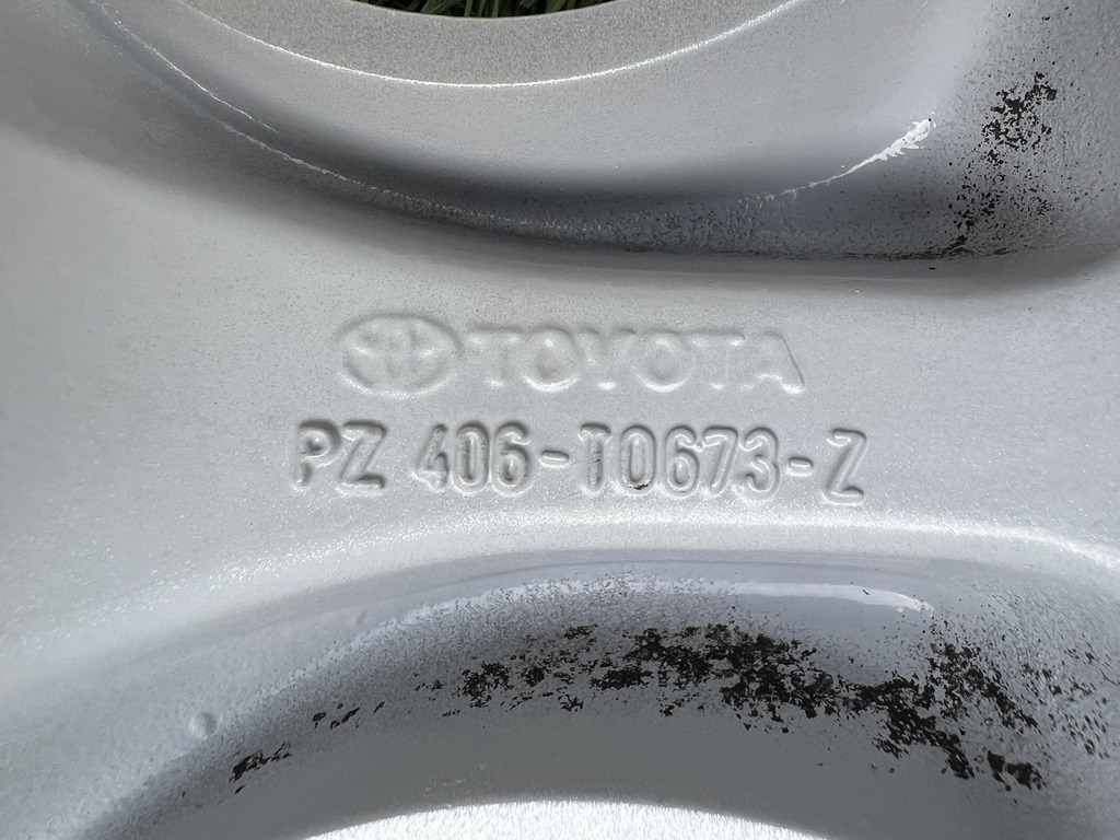 5x100 15" Toyota gyári alufelni 6Jx15h2 ET39 7. kép