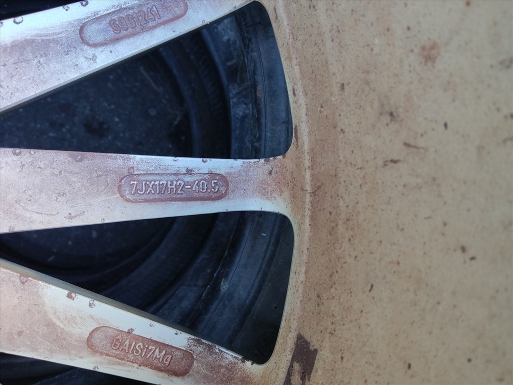 184825 Alfa Romeo 156 1997-2005 17"-os alufelni (1db) a képen látható állapotban 51746114 2. kép