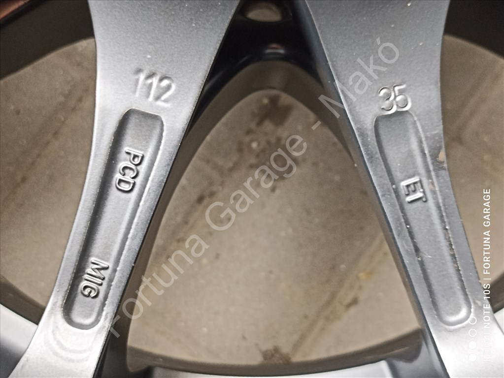 5x112 18" AEZ Bridge használt alufelni garnitúra 8. kép