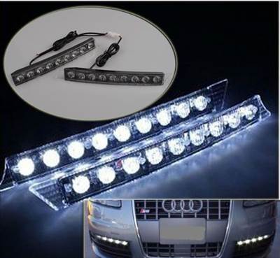 2 X LED DRL NAPPALI MENETFÉNY AUDI Q7,Q5,A6 !!!!!!