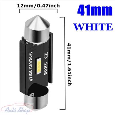 C5W C10W CSP LED canbus 41mm autó izzó led 