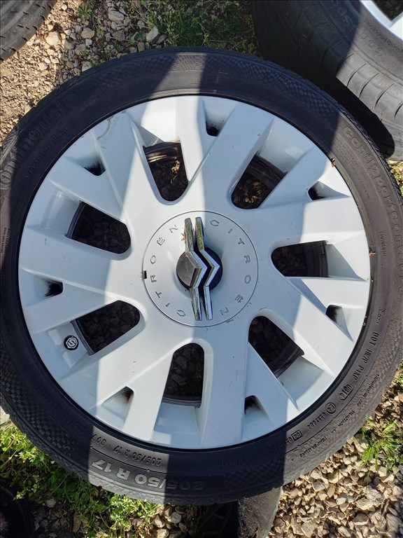 Citroen C4 4x108 lyukosztású 6,5JJ 17" újszerű (gyári felni) alufelni sxx1 3. kép