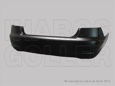 Honda Civic 2001-2003 - Hátsó lökhárító borítás alapozott (Sedan)