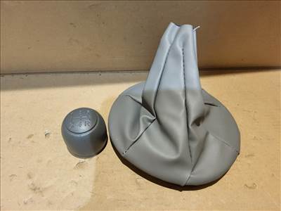 Fiat Panda 2003-2012 utángyártott új, szürke színű váltógomb, váltószoknyával