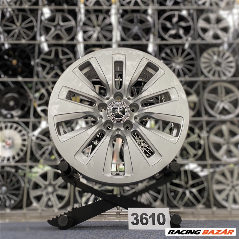 (3610)   Mercedes 17 gyári alufelni felni, 5x112, C osztály 1. kép