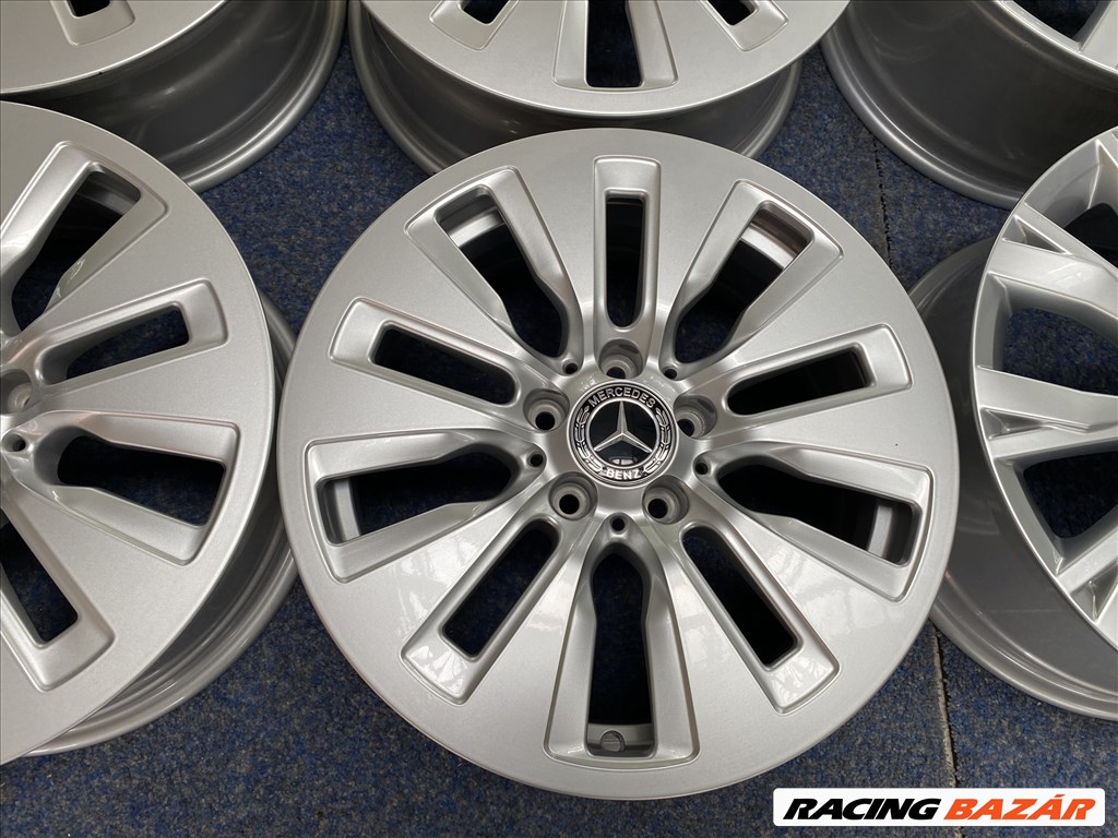 (3610)   Mercedes 17 gyári alufelni felni, 5x112, C osztály 3. kép