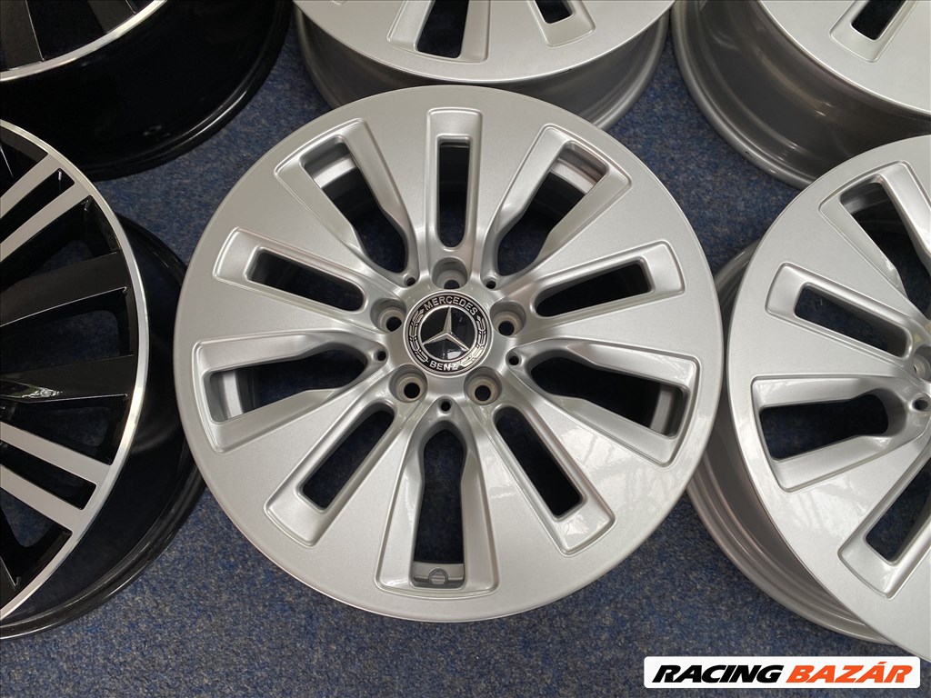 (3610)   Mercedes 17 gyári alufelni felni, 5x112, C osztály 4. kép