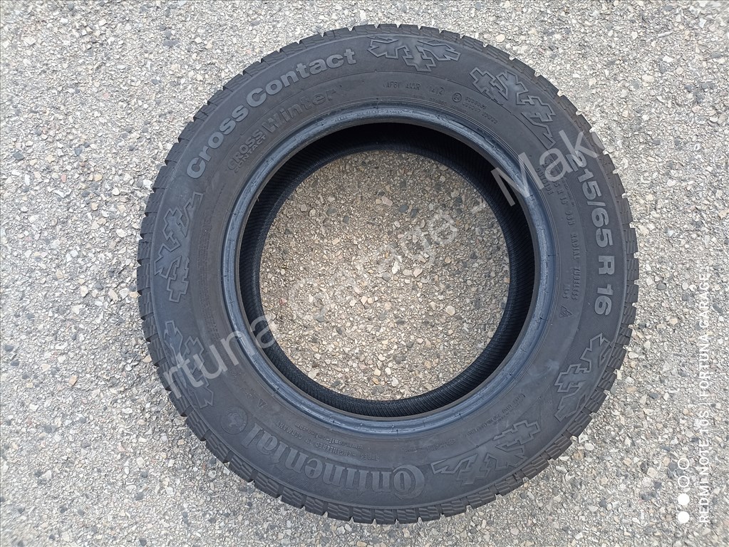 215/65 R16" Continental újszerű téli garnitúra 3. kép