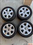 5x112 lyukosztású 16" használt (gyári felni) alufelni, rajta 205/55 újszerű Dunlop nyári gumi gumi