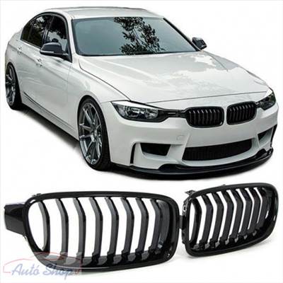 BMW F30 F31 F35 fényes fekete M-es hűtőrács , vese M-Performance 2012-2017