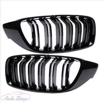 BMW F32 Coupe , F33 Cabrio , F36 Grand Coupe HŰTŐRÁCS VESE LAKK FEKETE M4 Style