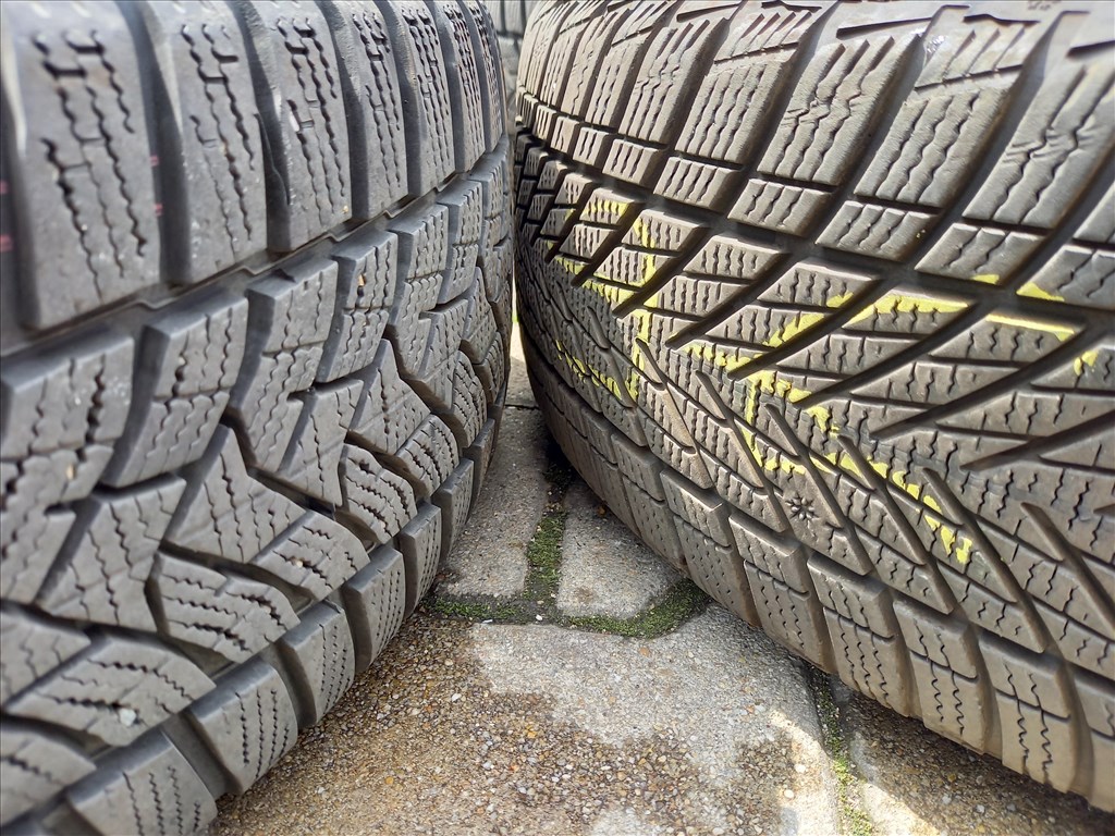 Hyundai Kona 5x114.3-as 7x17" újszerű alufelni 215/55 újszerű Dunlop téli gumi+ szenzor sxx3 5. kép