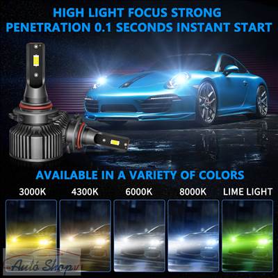 LEDriving H4 H19 R2 +300% 50W 12V 6000K LED készlet LED izzó autós fényszóró, nagy teljesítményű 12000LM