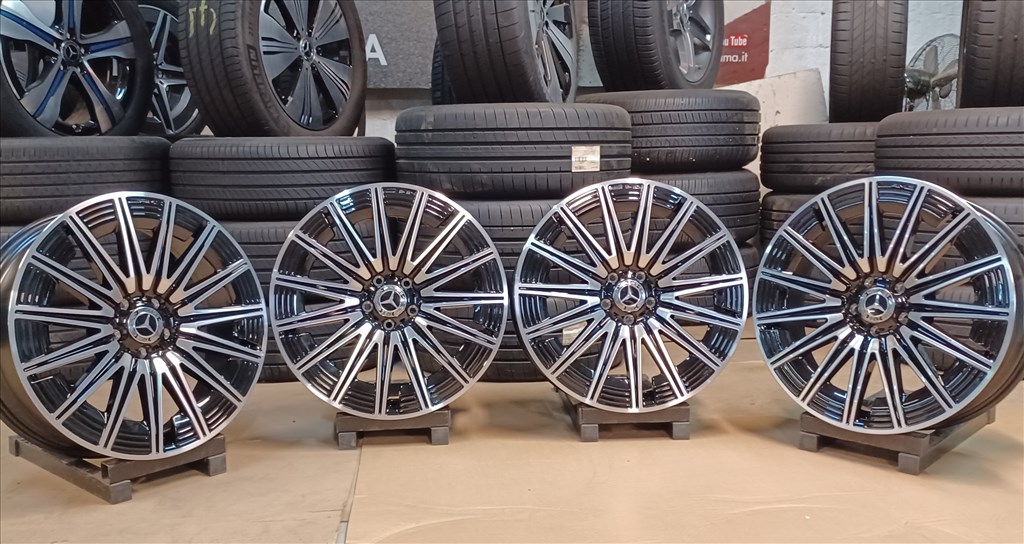 Új! Mercedes W247 AMG GLA GLB EQA Eqb 5x112 8x20 ET48 4db 6. kép