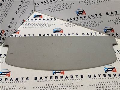 BMW E46 coupe szürke féklámpa pótféklámpa takaró tetőkárpit borítás