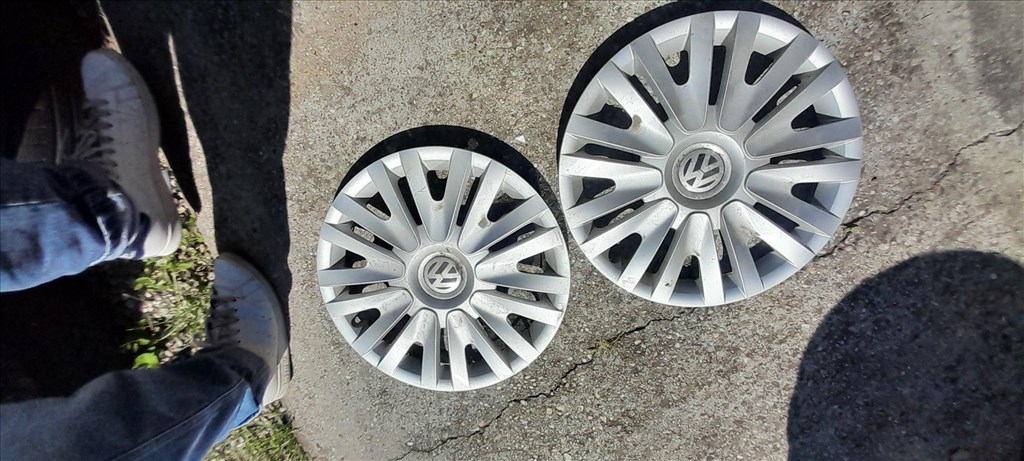 Volkswagen Golf VI Vw golf gyári 15" dísztárcsa 2. kép