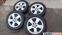 5x100 lyukosztású 16" alufelni, rajta 205/55 használt Michelin nyári