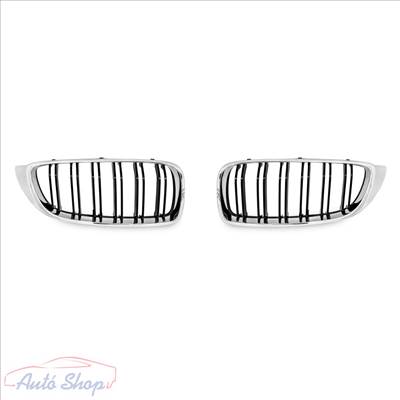 BMW F32 Coupe , F33 Cabrio , F36 Grand Coupe HÜTŐRÁCS , VESE KRÓM/FEKETE M4 Style