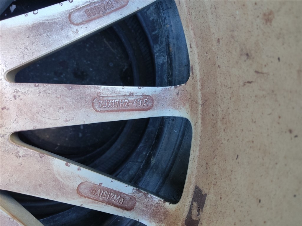 184824 Alfa Romeo 156 1997-2005 17"-os alufelni (1db) a képen látható állapotban 51746114 2. kép