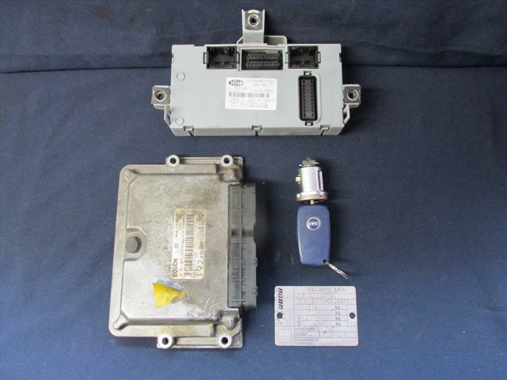 72462 Fiat Stilo 1,9 8v Diesel 115 Le motorvezérlő szett 0281011553 , 55198058 1. kép